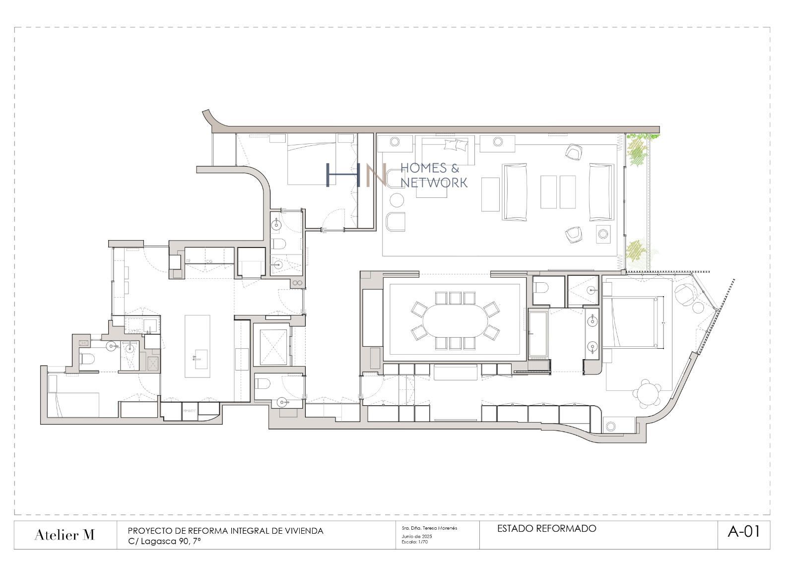 Piso en alquiler Madrid. Ref: 2539. Homes & Network