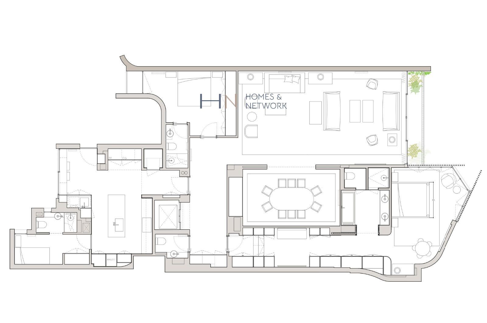 Flat for rent Madrid. Ref: 2539. Homes & Network