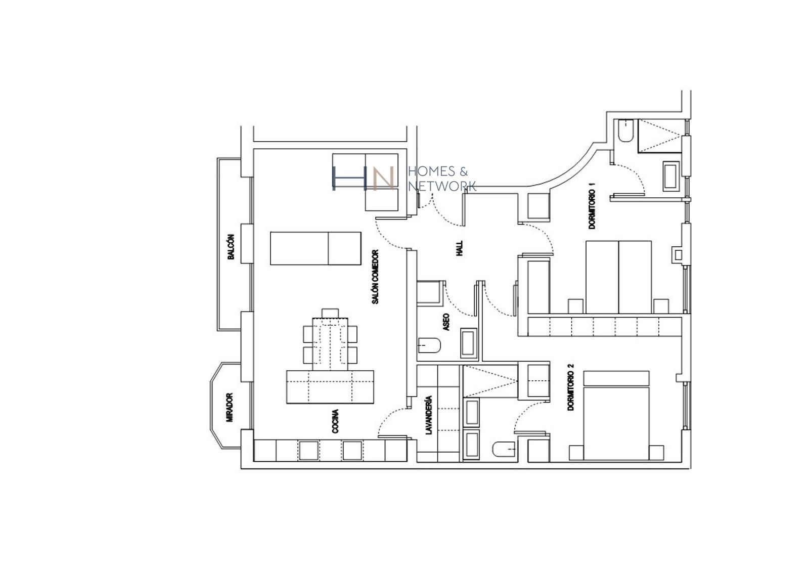 Piso en venta Madrid. Ref: 2557. Homes & Network