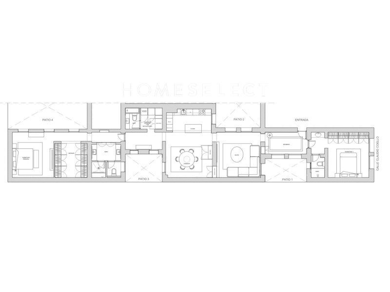 Piso en venta Madrid. Ref: 1185. Home Select