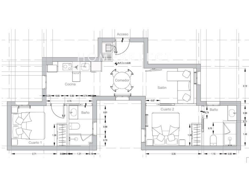 Piso en venta Madrid. Ref: 1239. Home Select