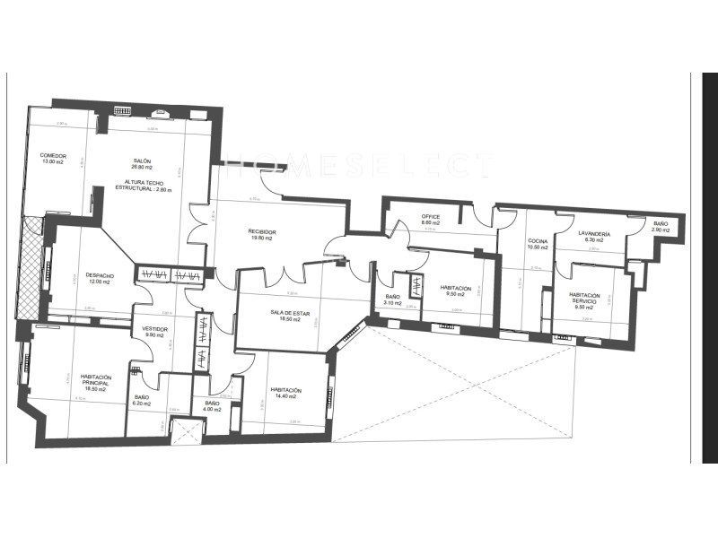 Piso en venta Madrid. Ref: 1366. Home Select