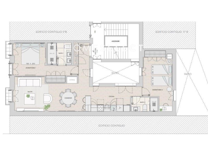 Piso en venta Madrid. Ref: 1729. Home Select