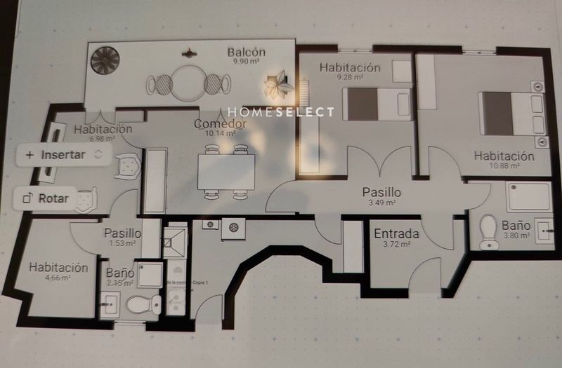 Piso en venta Madrid. Ref: 4182. Home Select