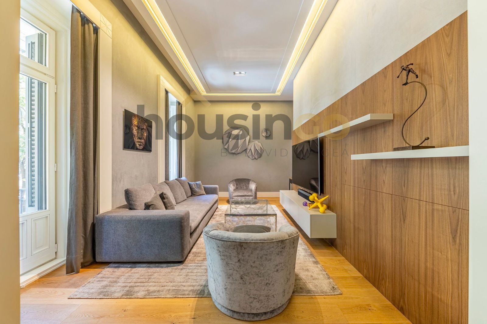 Vivienda - Piso con 8 balcones en alquiler en Calle Jorge Juan