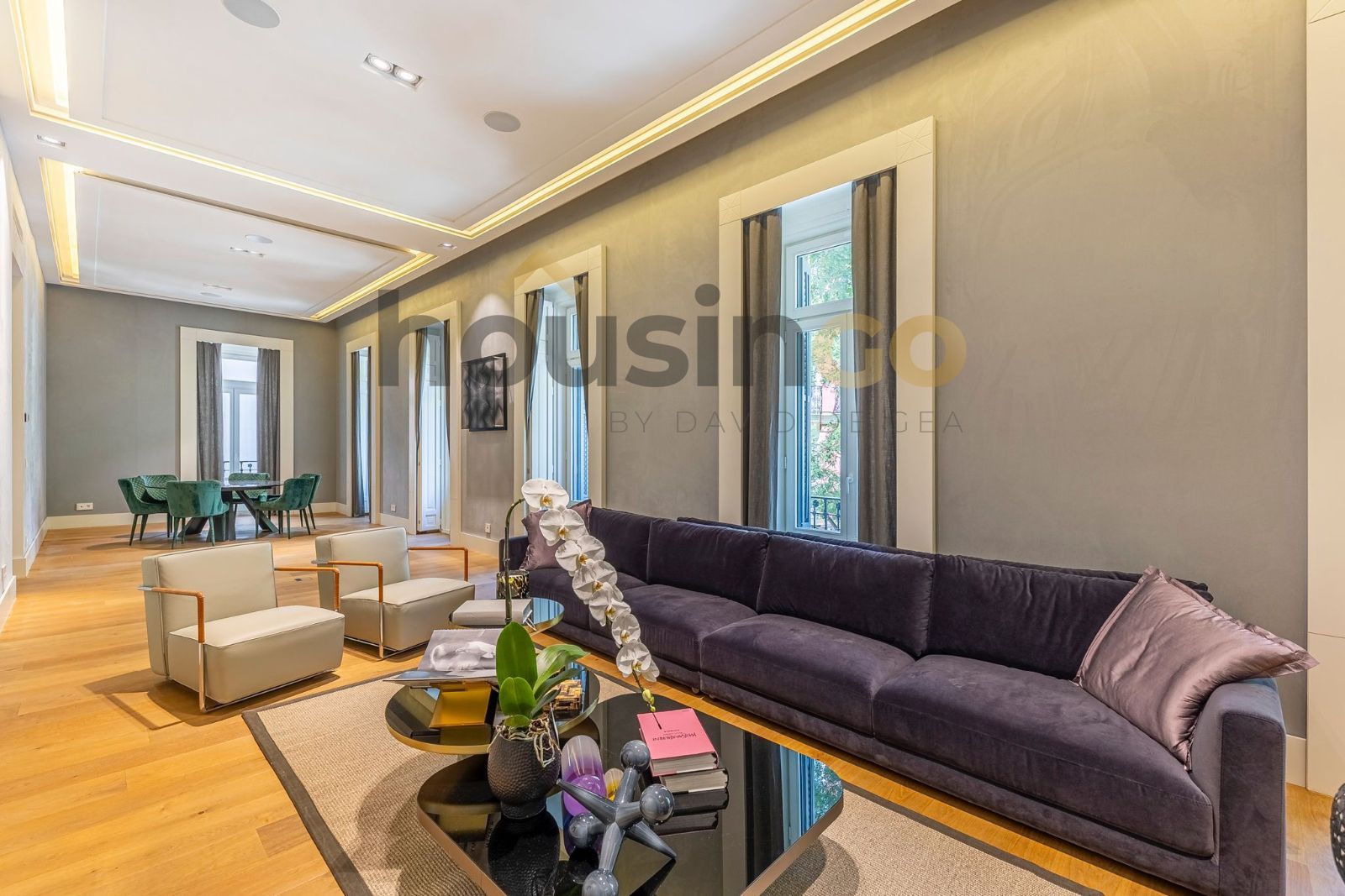 Vivienda - Piso con 8 balcones en alquiler en Calle Jorge Juan
