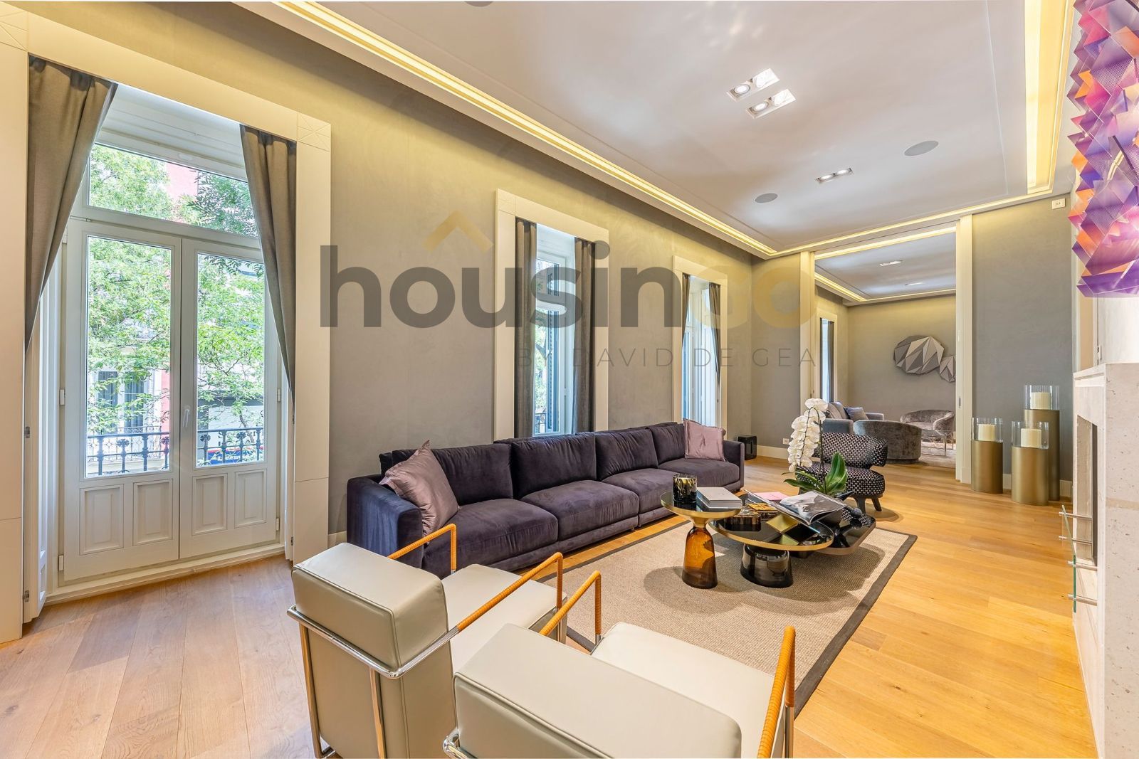Vivienda - Piso con 8 balcones en alquiler en Calle Jorge Juan