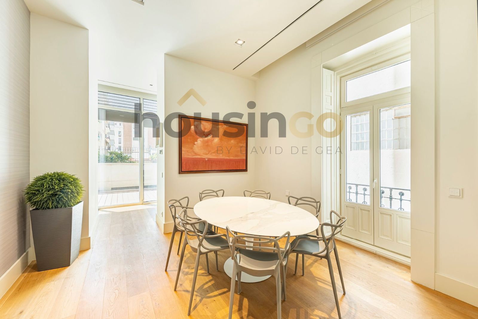 Vivienda - Piso con 8 balcones en alquiler en Calle Jorge Juan