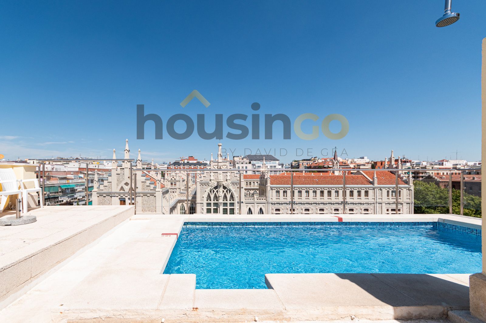 Piscina - Piso en alquiler en Calle Ayala