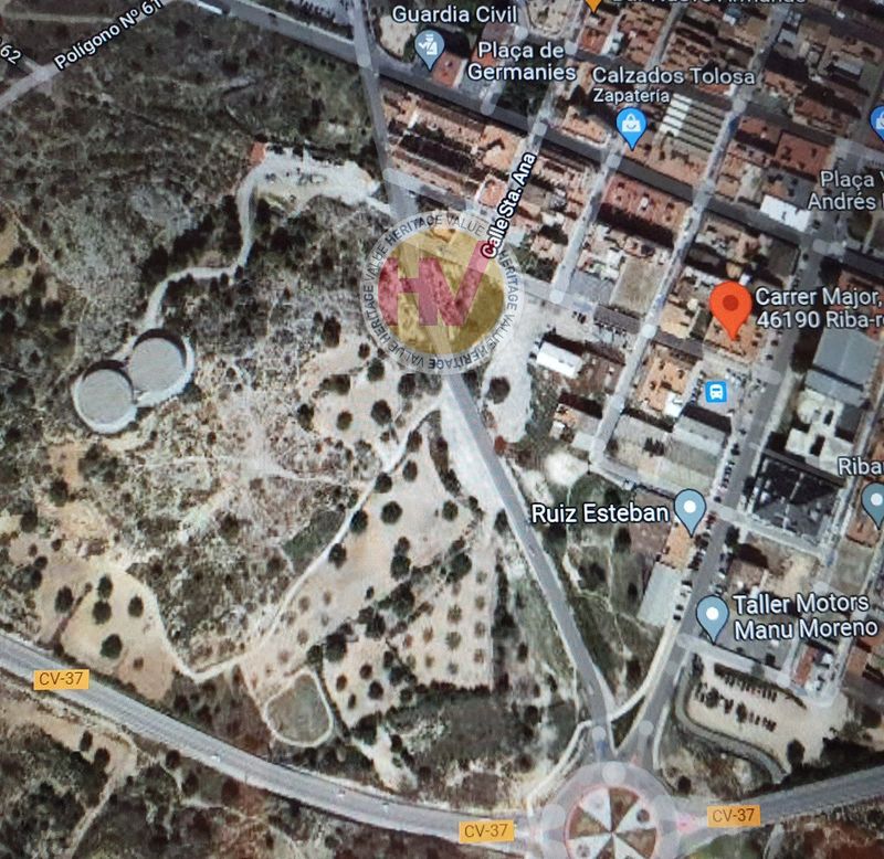 Parcela en venta Riba-Roja De Túria, Valencia. Ref: 3581. HERITAGE VALUE