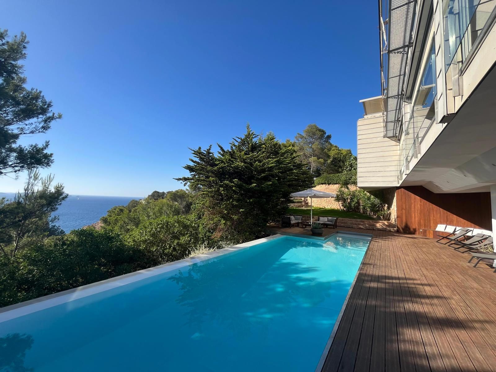 Villa in Cala Tarida - view 1
