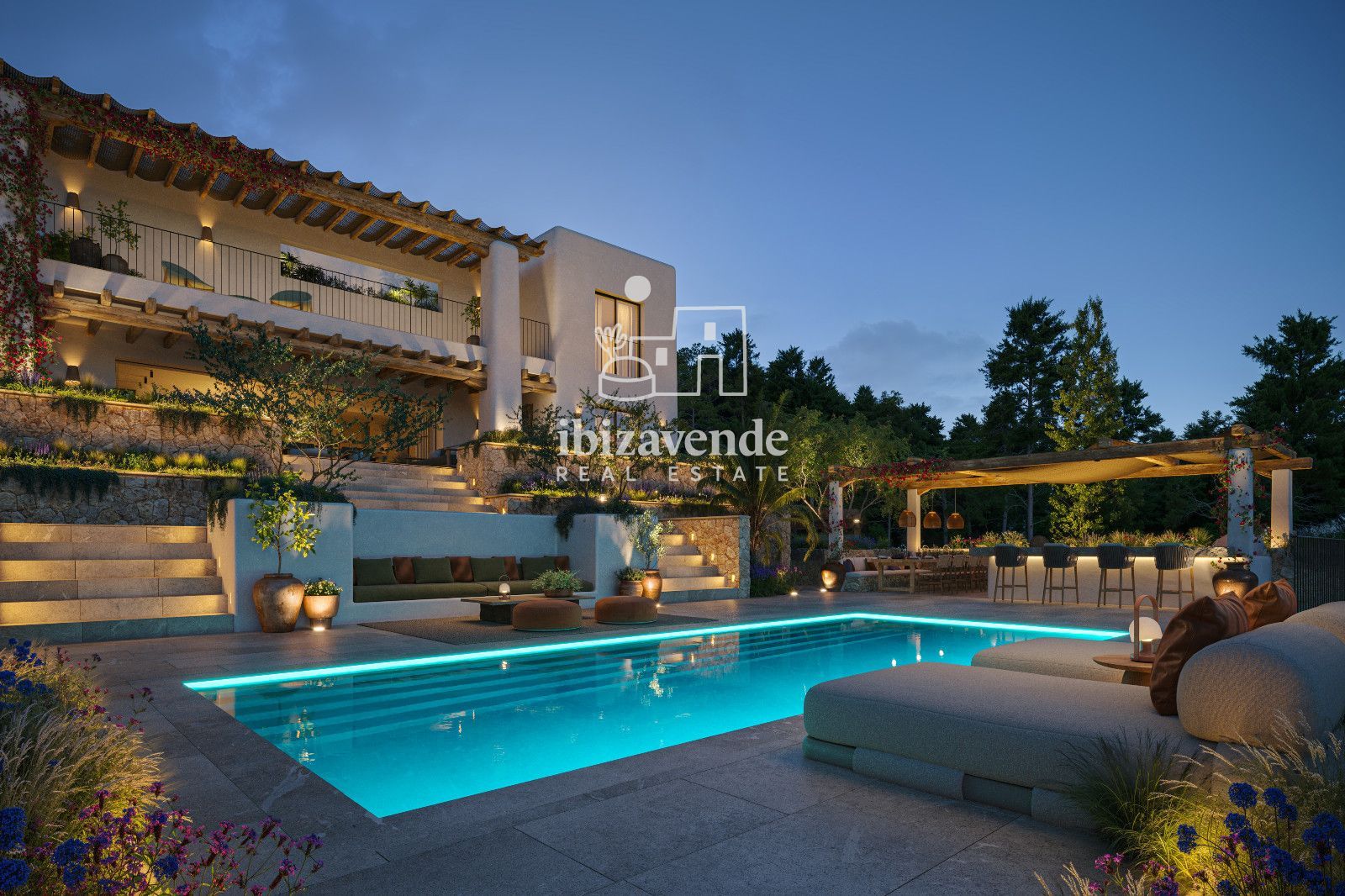 Grondstuk te koop Santa Eularia des Riu, Baleares. Ref: 4445. Ibizavende