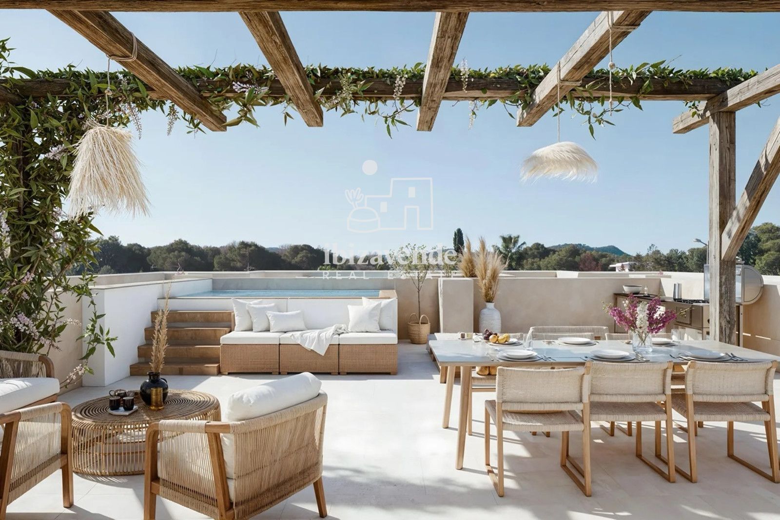 Penthouse te koop Sant Antoni de Portmany, Baleares. Ref: 4553. Ibizavende