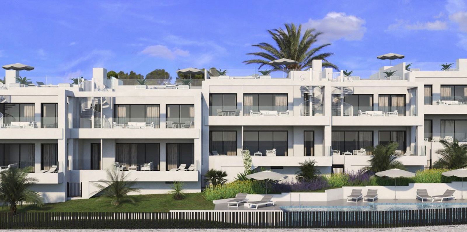 Penthouse in Cala de Portinatx - view 1