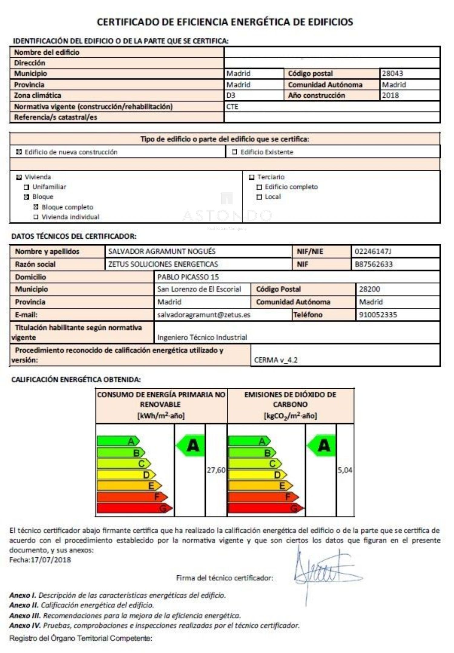 Certificado