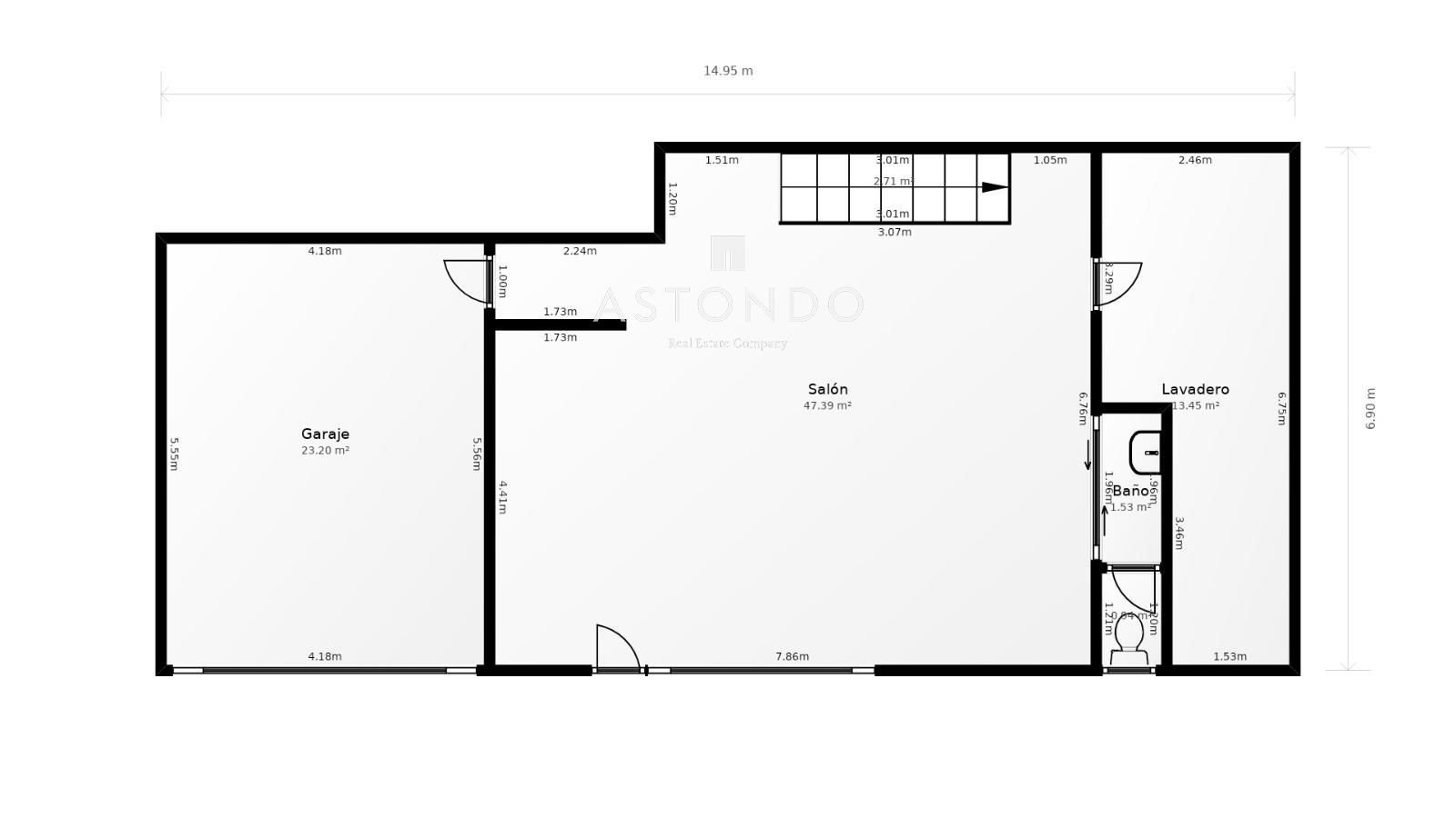 PLANO - En Ajo, se vende chalet independiente con 4 habitaciones 4 baños, con vistas al mar