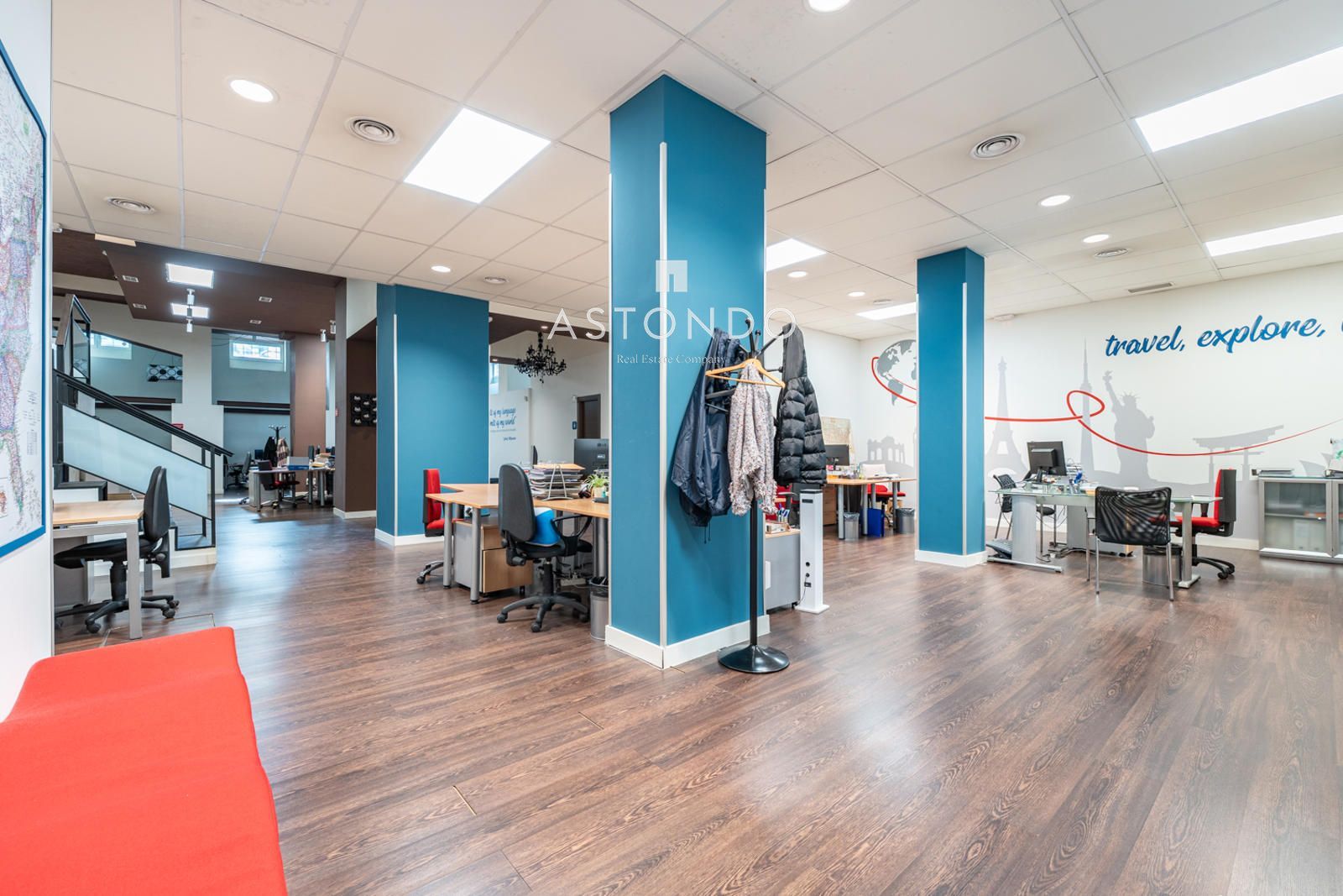 Commercial premises for rent, over 400 m2, with 3 bathrooms, offices, kitchen - Foto 6