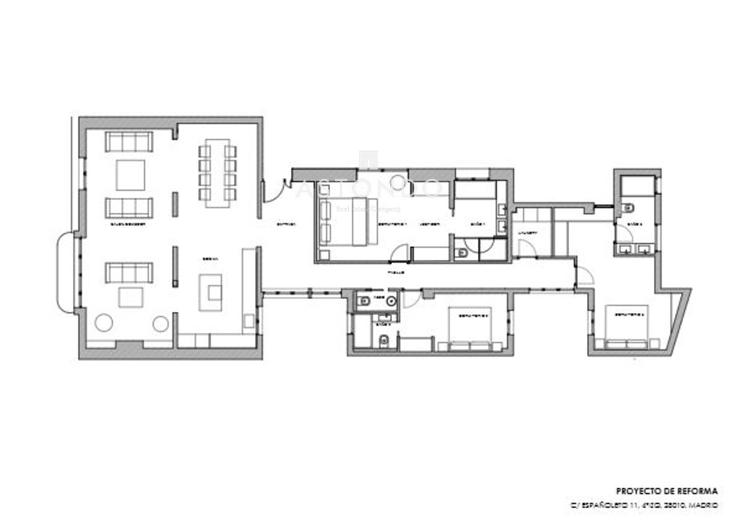 Renovated 3-bedroom, 4-bathroom apartment for sale in Chamberí. - Foto 35