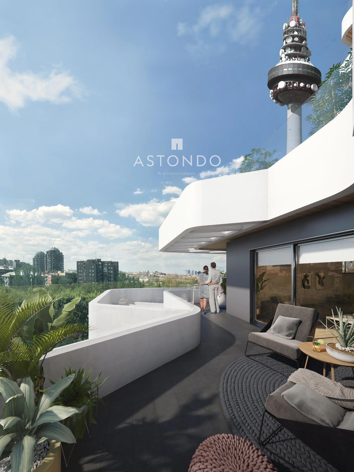 Impressive penthouse for sale in Retiro with 4 bedrooms, 3 bathrooms, a large terrace, a garage, and a swimming pool. - Foto 6