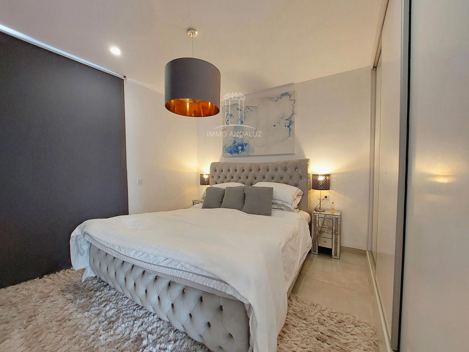 Lujosa y moderna villa de 3 dormitorios y 3 baños con piscina privada y jardines paisajísticos, situada en una popular urbanización de golf San Andres - Foto 21