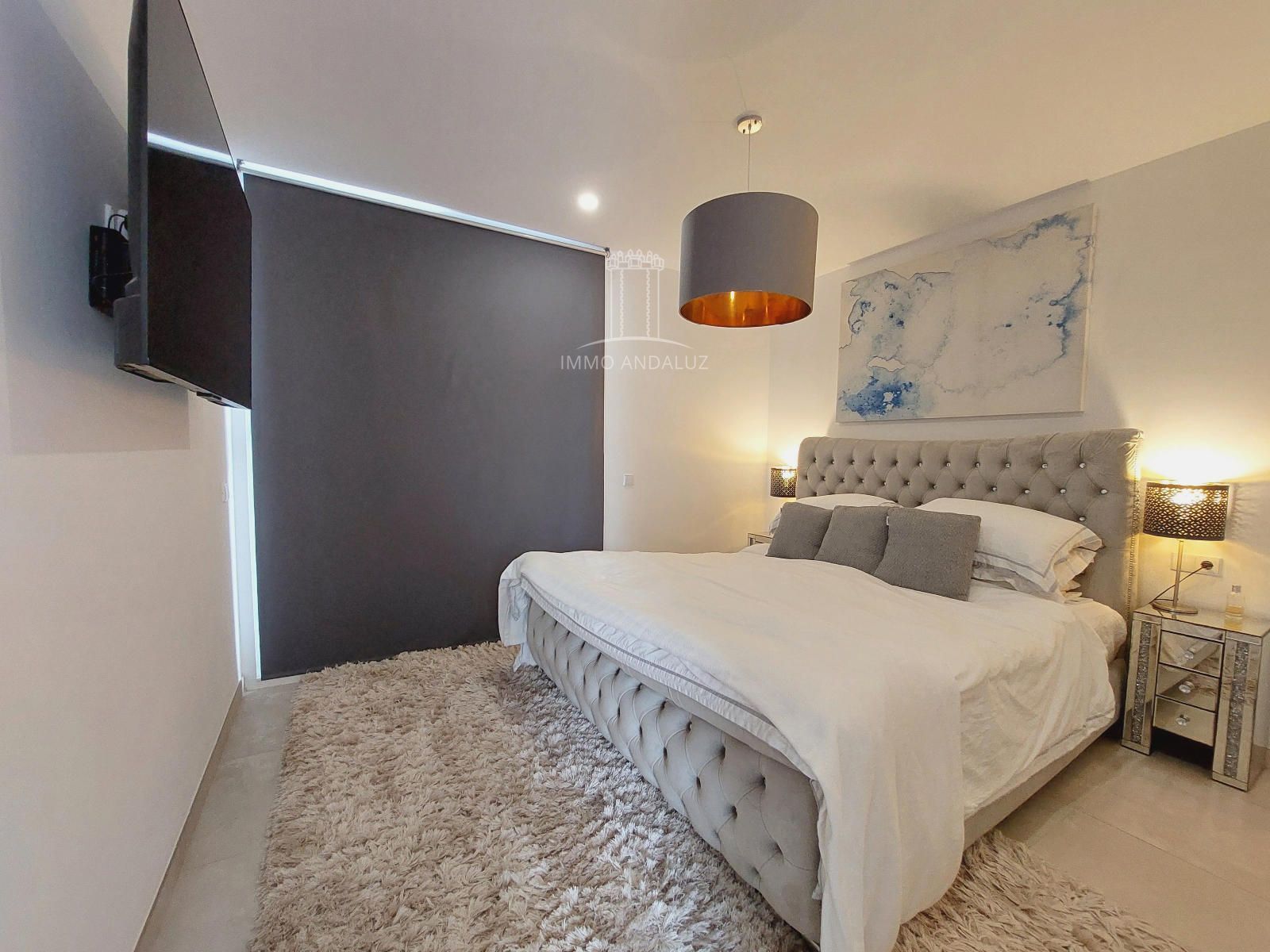 Lujosa y moderna villa de 3 dormitorios y 3 baños con piscina privada y jardines paisajísticos, situada en una popular urbanización de golf San Andres - Foto 22