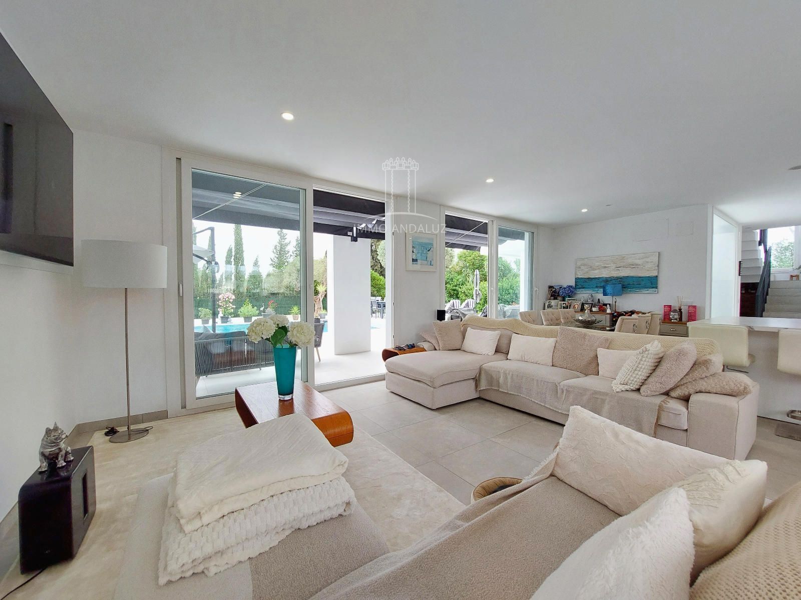 Lujosa y moderna villa de 3 dormitorios y 3 baños con piscina privada y jardines paisajísticos, situada en una popular urbanización de golf San Andres - Foto 31