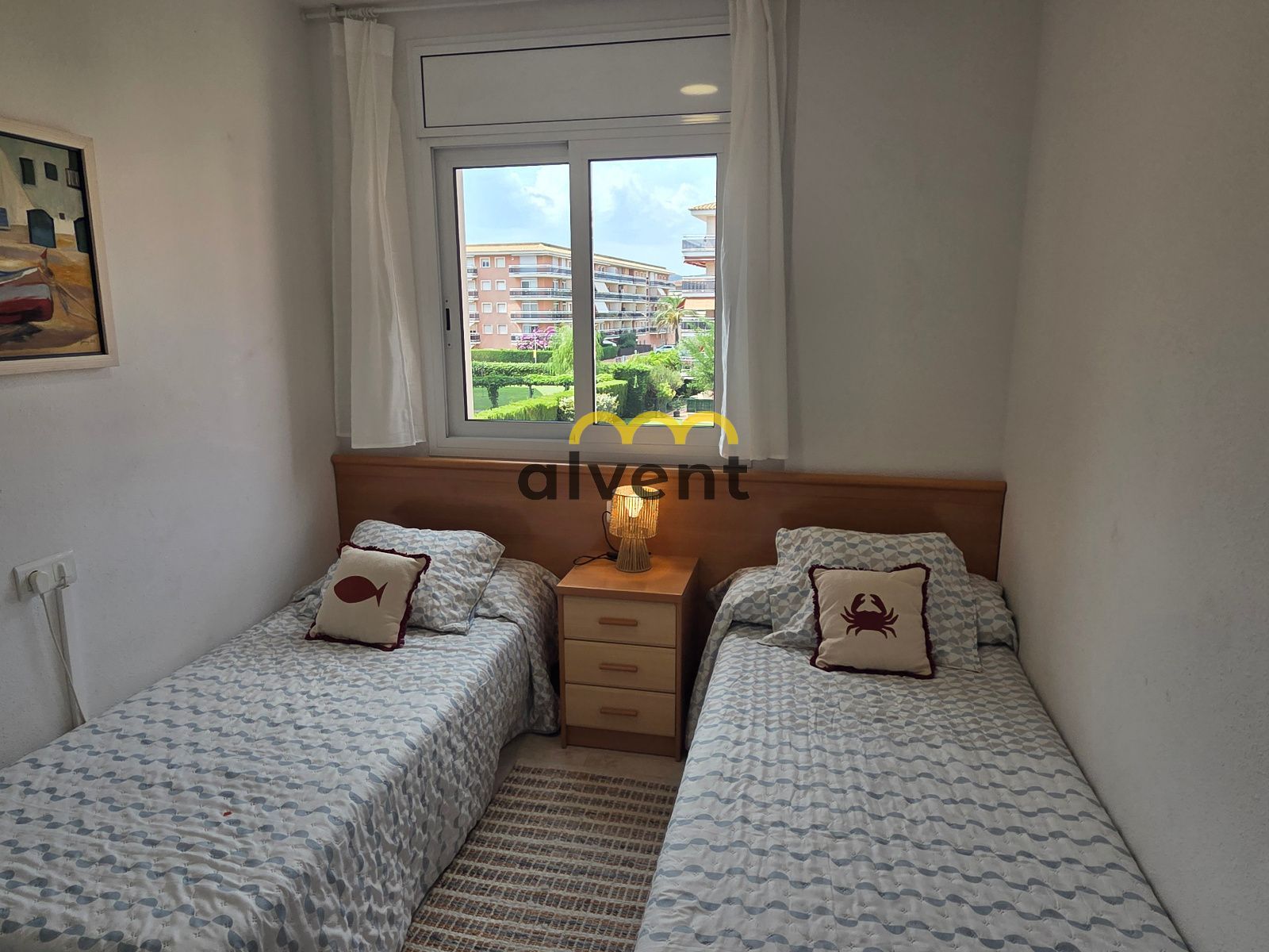 Apartamento con terraza, piscinas y parking doble a 150 m de la playa - Foto 11