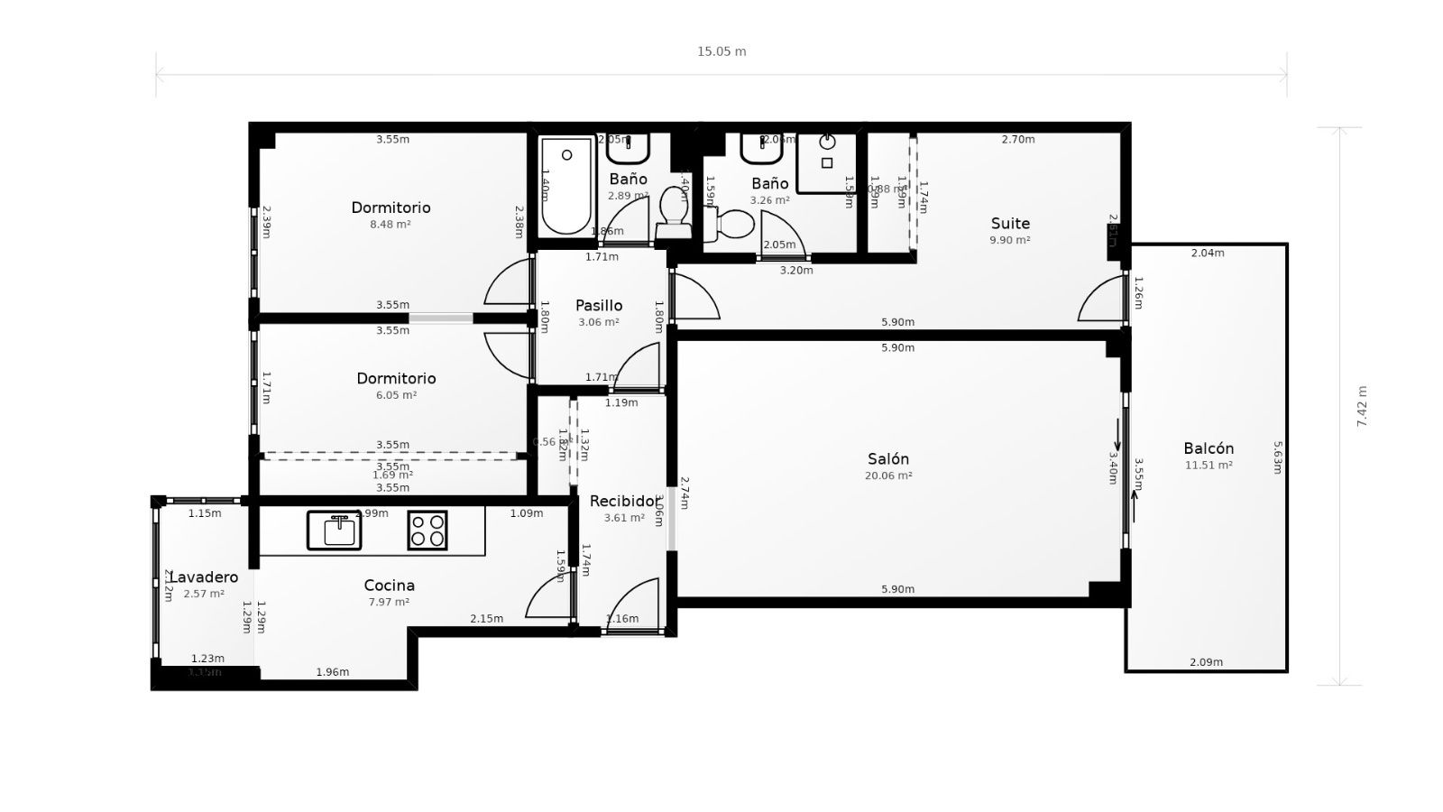 pisos en benalmadena · arroyo-de-la-miel 370000€