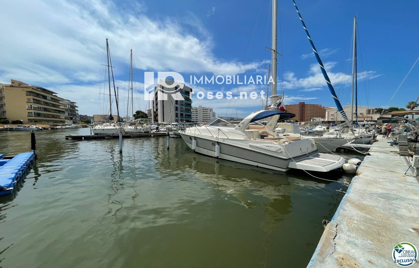 Amarre en venta Roses, Girona. Ref: 3746. Immo roses.net