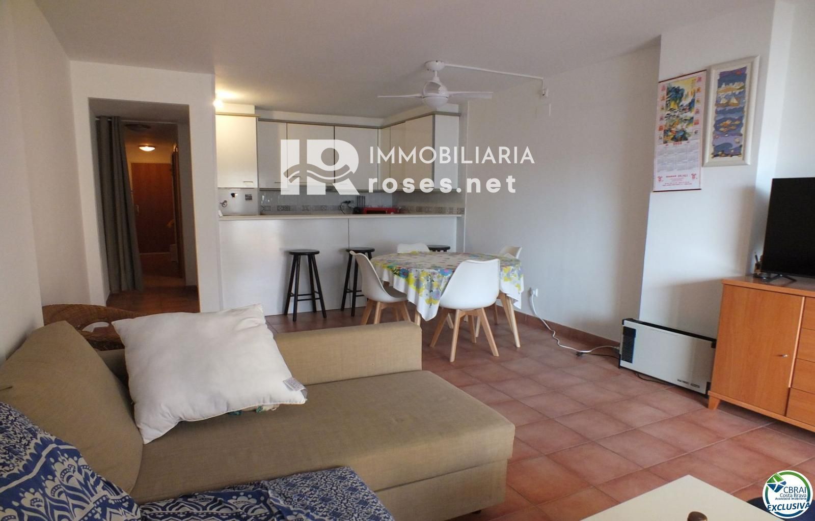 Piso - Apartamento en venta Roses, Girona. Ref: 3840. Immo roses.net