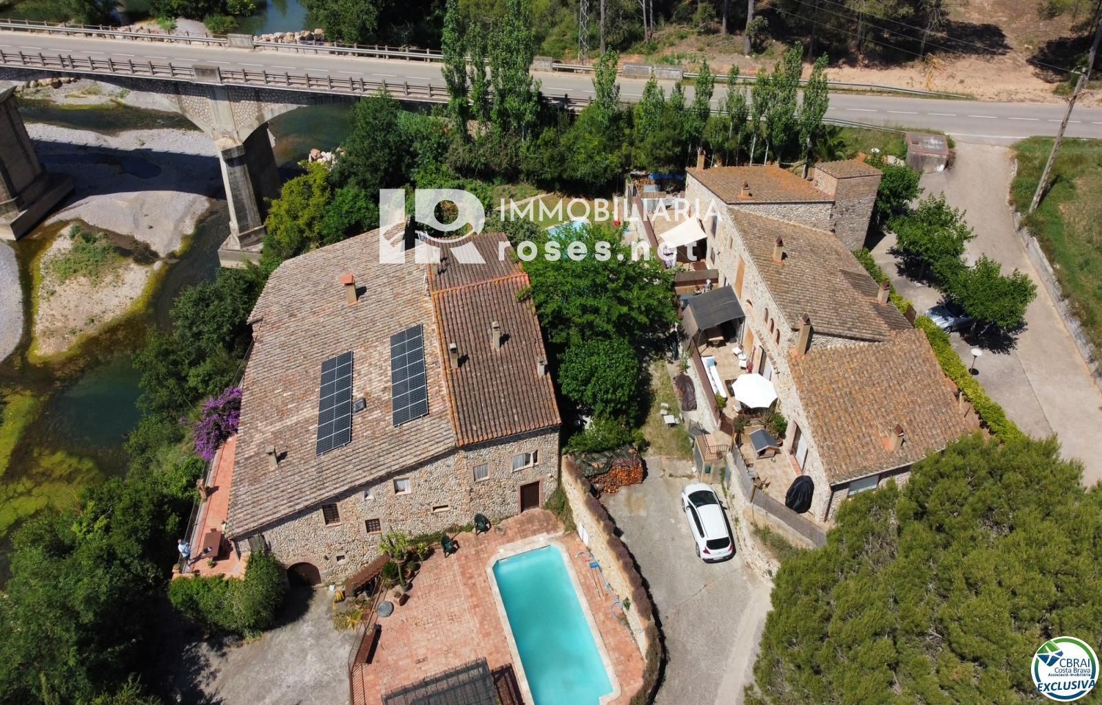 Freistehende Villa zu verkaufen Sant Miquel de Fluvià, Girona. Ref: 3845. Immo roses.net