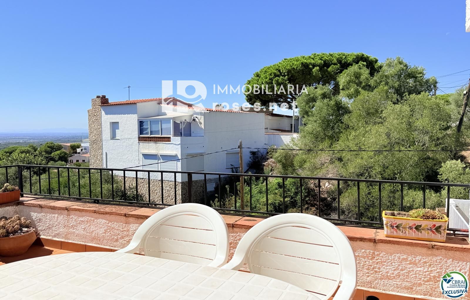 Casa dividida en 2  con vistas al mar y terraza en Mas Fumats, Roses - Foto 4