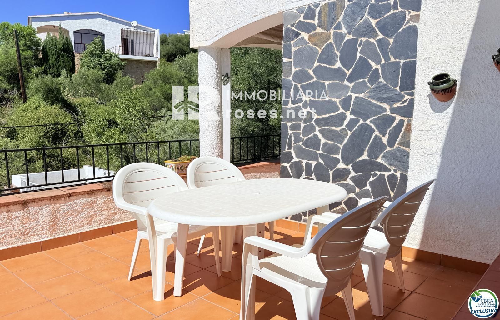 Casa dividida en 2  con vistas al mar y terraza en Mas Fumats, Roses - Foto 5