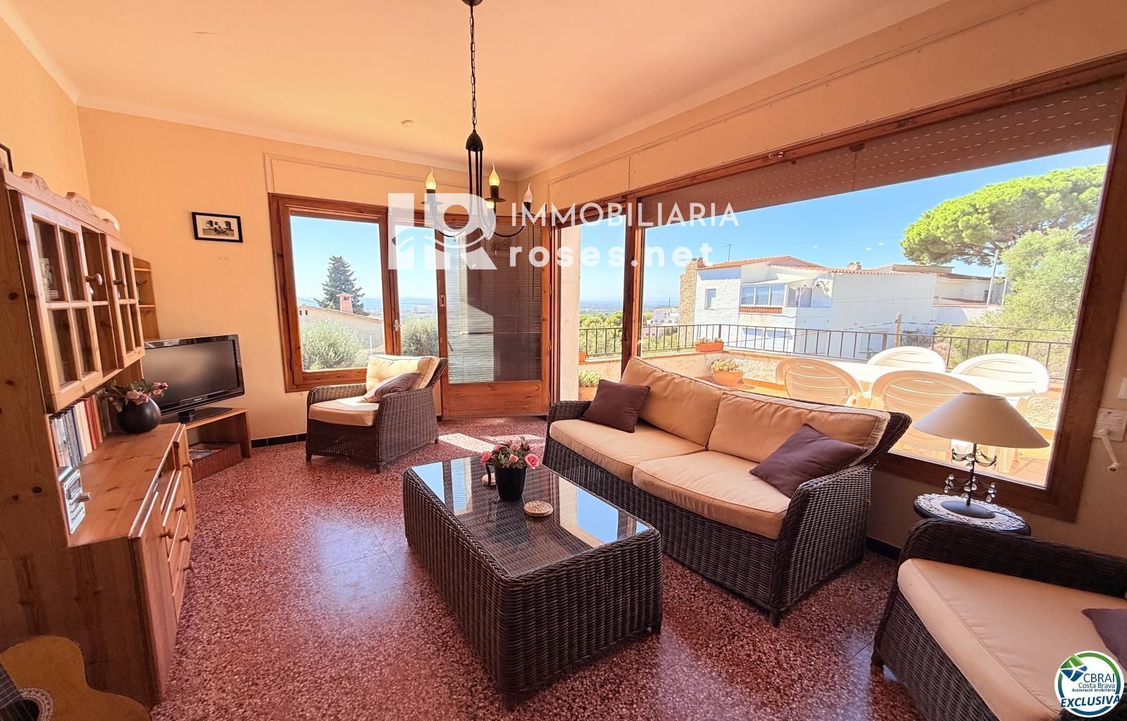 Casa dividida en 2  con vistas al mar y terraza en Mas Fumats, Roses - Foto 10