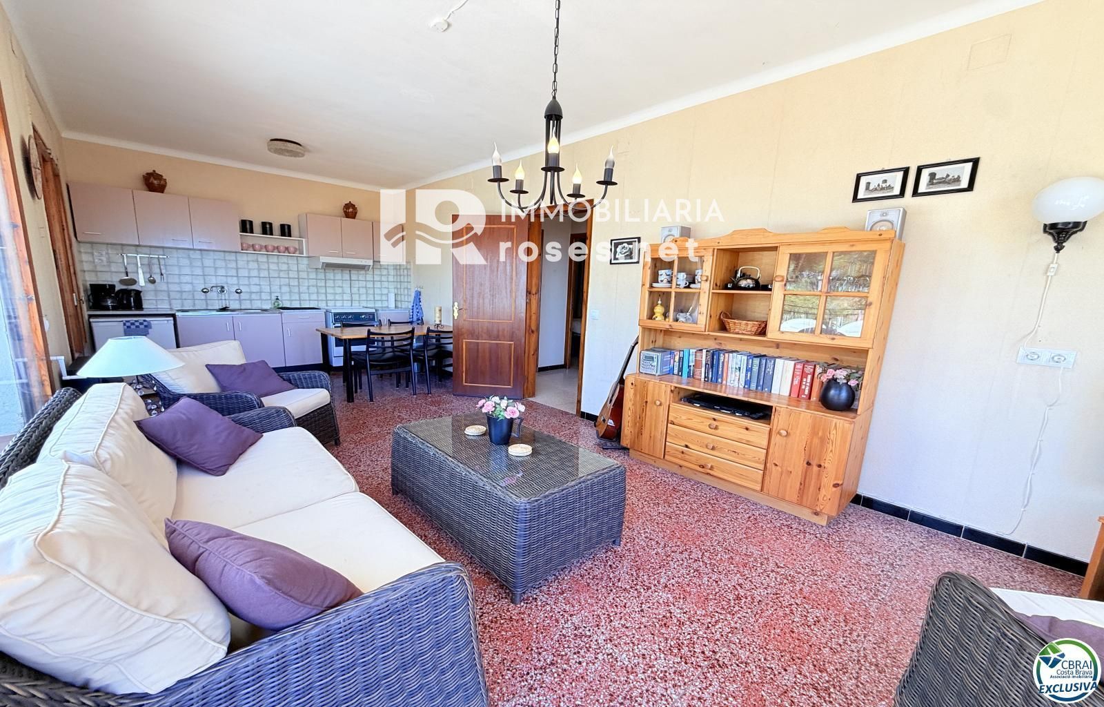 Casa dividida en 2  con vistas al mar y terraza en Mas Fumats, Roses - Foto 13