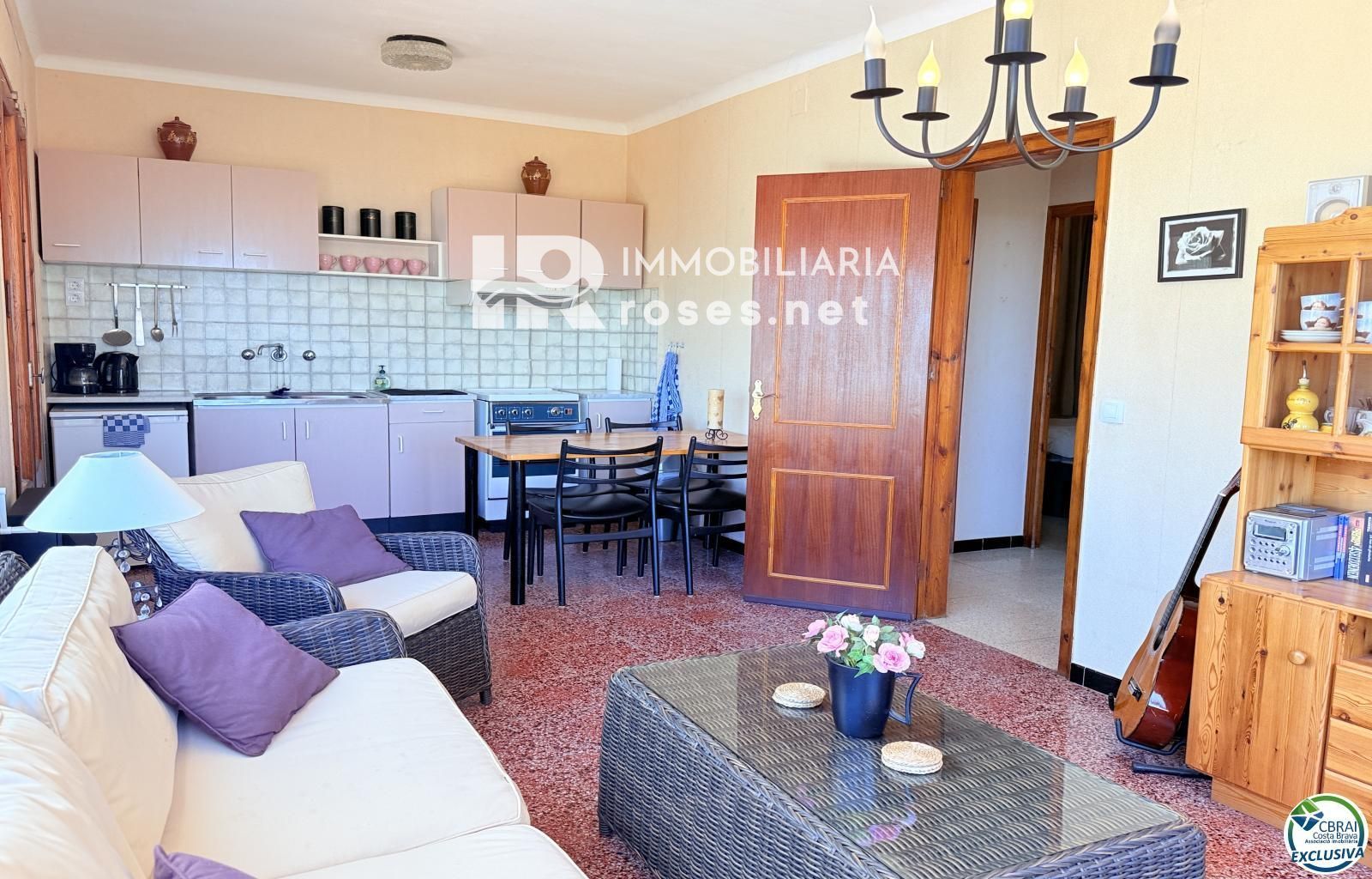 Casa dividida en 2  con vistas al mar y terraza en Mas Fumats, Roses - Foto 14