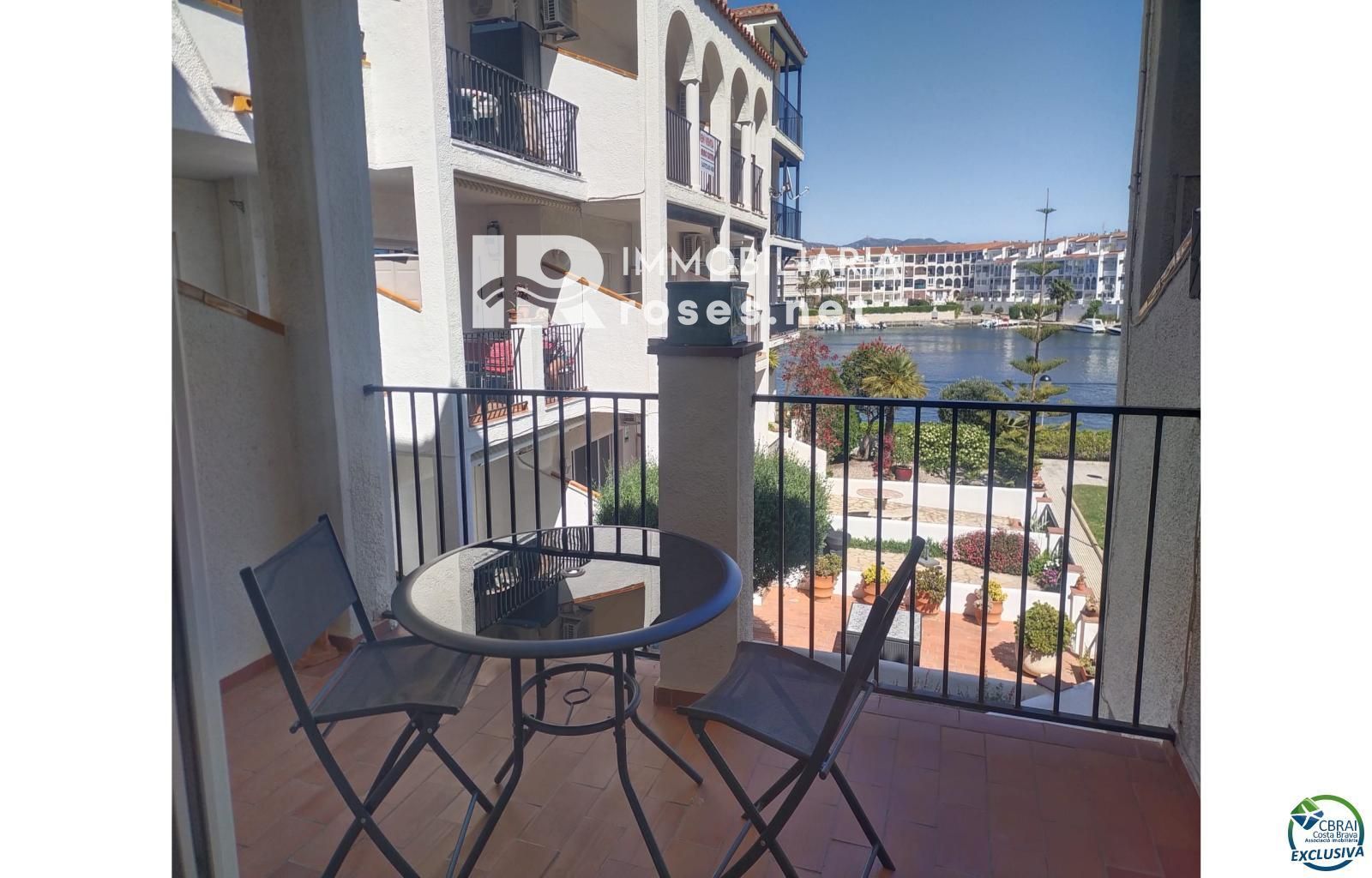 Appartement te koop Empuriabrava, Girona. Ref: 3966. Immo roses.net