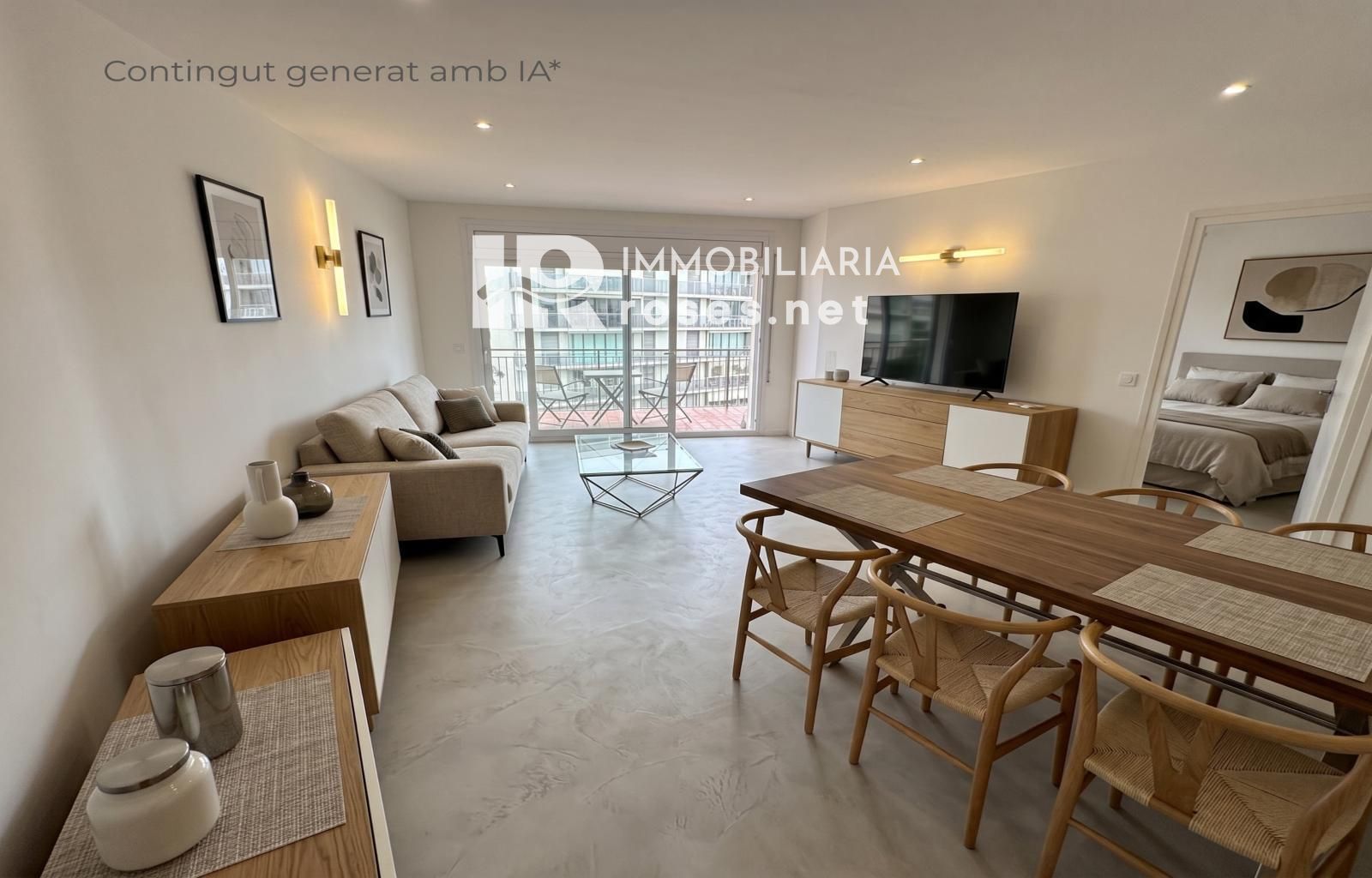Apartamento luminoso con terraza — Última planta, Santa Margarita, Roses - Foto 7