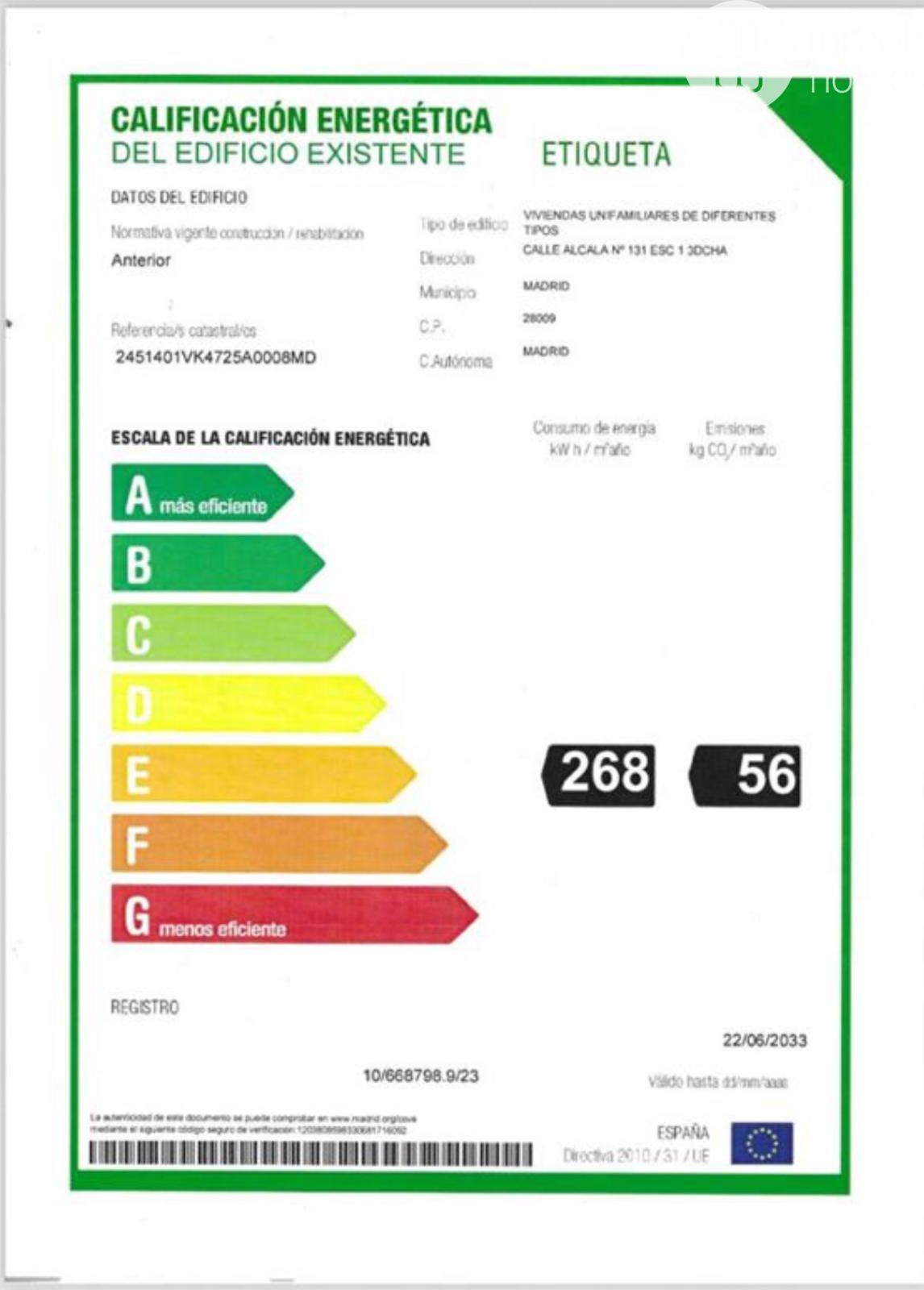 Certificado energético