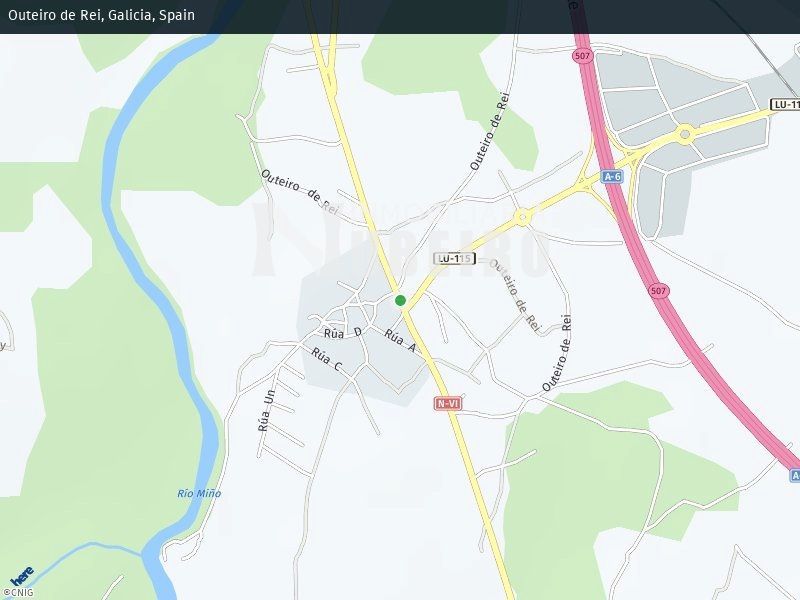 Parcela en venta Outeiro de Rei, Lugo. Ref: 1012. Inmobiliaria Nubeiro