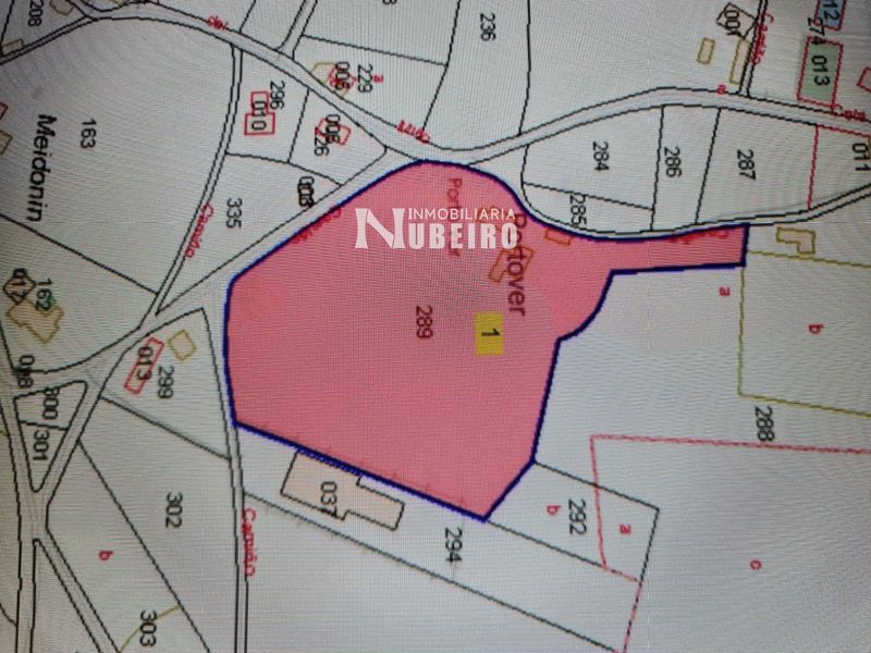 Parcela en venta Outeiro de Rei, Lugo. Ref: 1149. Inmobiliaria Nubeiro