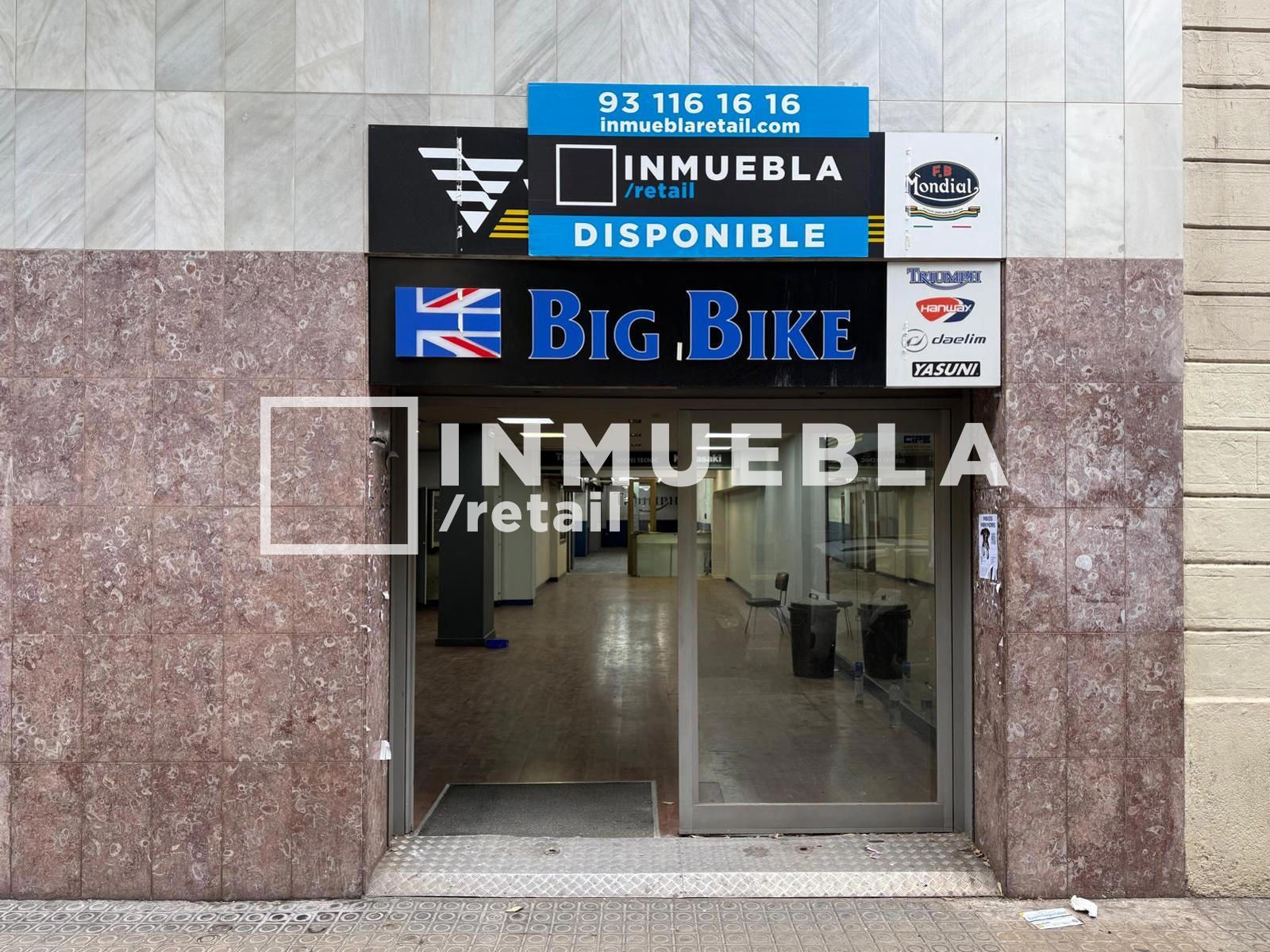 Comercial Premise for rent Barcelona. Ref: 2072. Inmuebla Retail