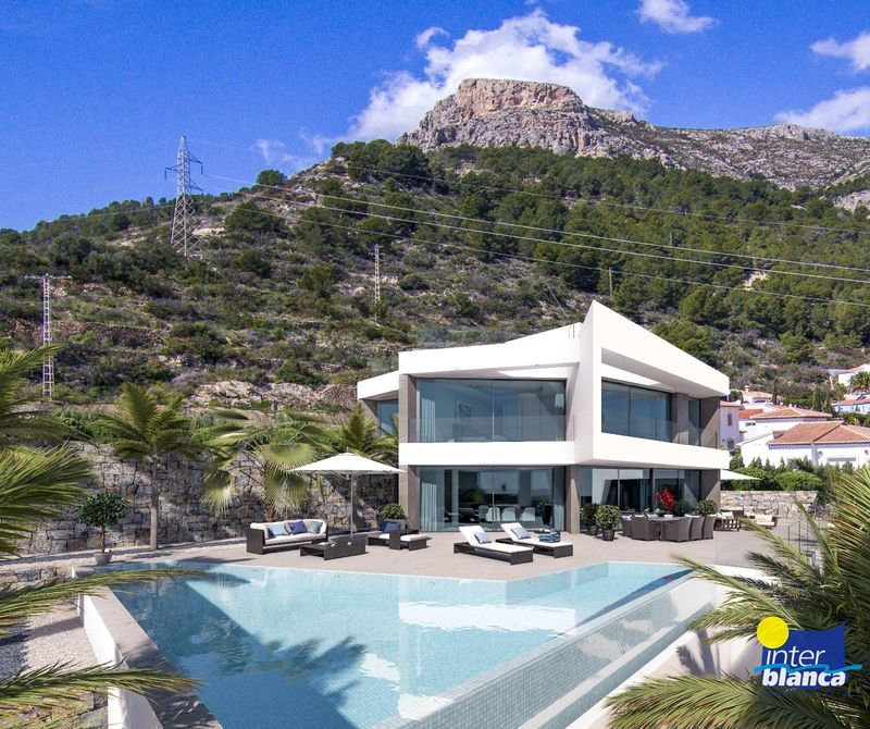 Luxury villa for sale Calp/Calpe, Alicante. Ref: 1063. Interblanca Real Estate