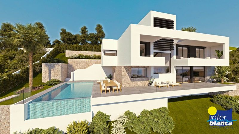 Luxury villa for sale Altea, Alicante. Ref: 1082. Interblanca Real Estate