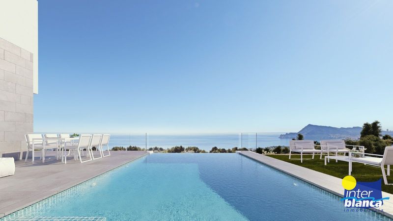 Luxury villa for sale Altea, Alicante. Ref: 1083. Interblanca Real Estate