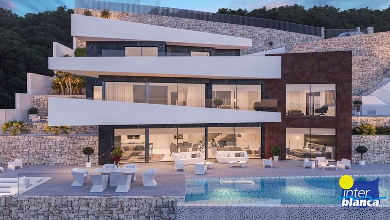 Luxury villa for sale Benissa, Alicante. Ref: 1208. Interblanca Real Estate