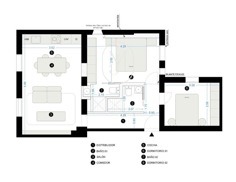 Piso en venta Madrid. Ref: 1049. Jenny Marques