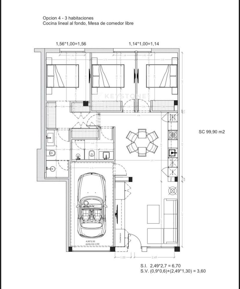 Flat for sale Palma De Mallorca, Baleares. Ref: 2446. Keystone Real Estate & Yachts
