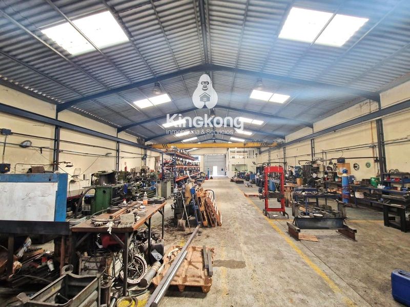 Nave Industrial en venta Humanes De Madrid, Madrid. Ref: 1535. King Kong Inmobiliaria & Servicios