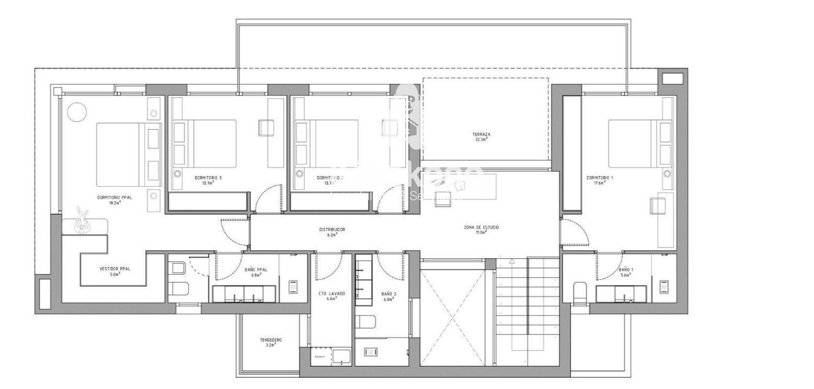 EXCLUSIVO CHALET PAREADO DE OBRA NUEVA EN VILLAVICIOSA DE ODÓN, MADRID. - Foto 50